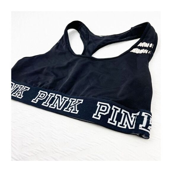 BUY 1 GET 1 FREE Victorias Secret small sports bra black white - Picture 4 of 7